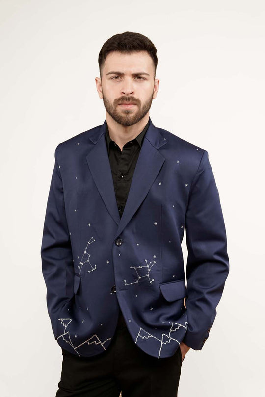 Navy Celestial Opulence (Blazer)