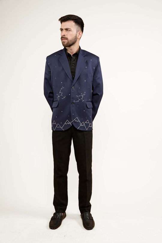 Navy Celestial Opulence (Blazer)