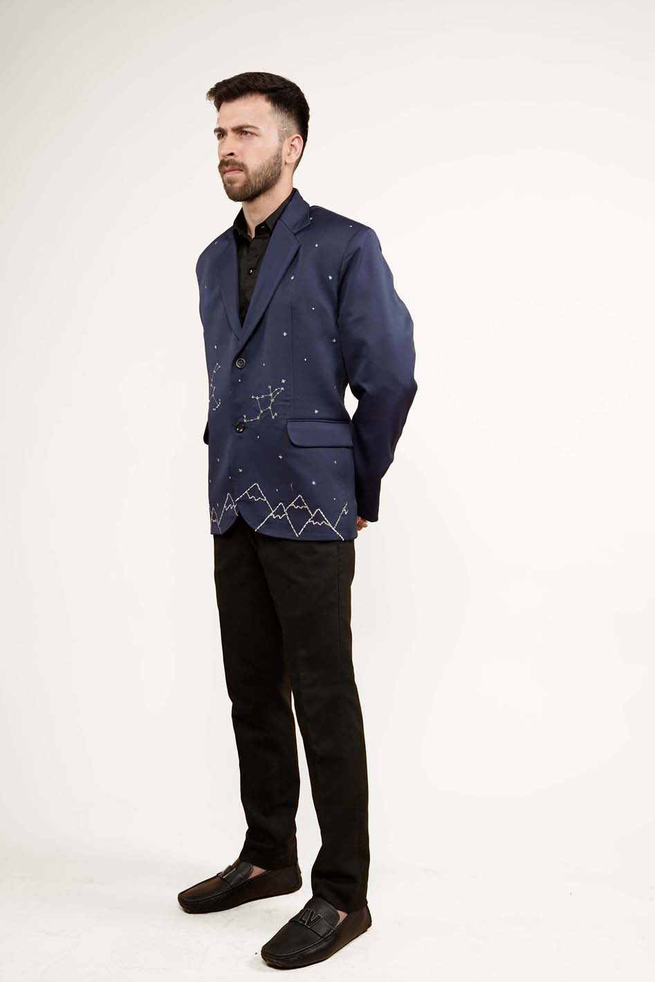 Navy Celestial Opulence (Blazer)