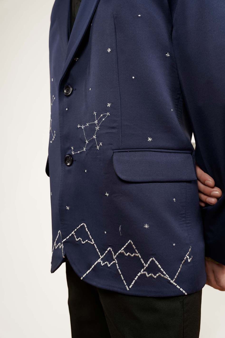 Navy Celestial Opulence (Blazer)